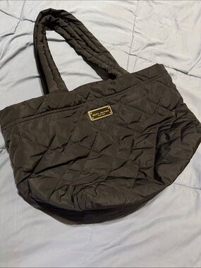 Marc Jacobs Black Quilted Shoulder Tote